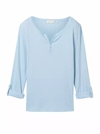 TOM TAILOR | T-shirt à manches longues | hellblau